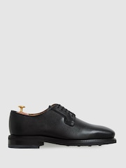 Oscar Jacobson Grained Leather Lace Up Shoes - Image 1 of 5