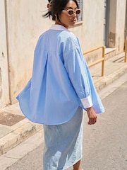Roman Petite Contrast Shirt - 4суретінің 3 суреті
