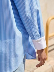 Roman Petite Contrast Shirt - 4суретінің 4 суреті