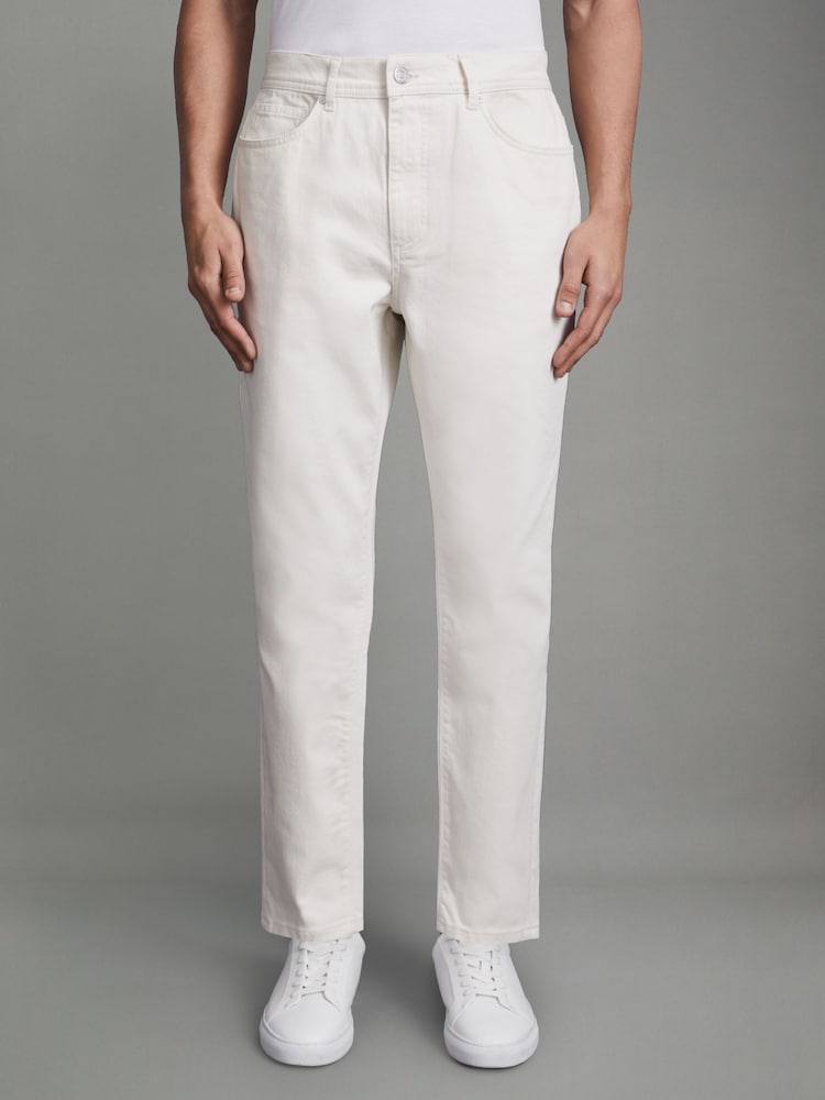 зауженные джинсы свободного кроя Reiss Santorini R - Изображение 1 из 5