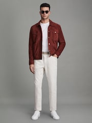 зауженные джинсы свободного кроя Reiss Santorini R - Изображение 3 из 5