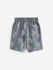 Blue 100% Cotton Bandana Print Jersey Shorts (3-16yrs) - Image 2 of 3