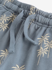 Blue 100% Cotton Bandana Print Jersey Shorts (3-16yrs) - Image 3 of 3