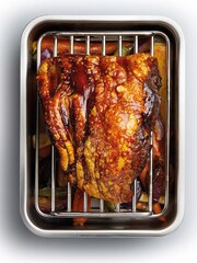 Masterclass Grey 23X16cm Stainless Steel Roasting Rack - Image 2 of 2