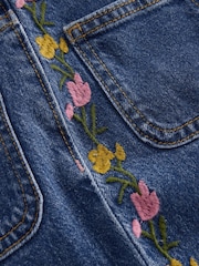 Boden Blue Patch Pocket Straight Jeans - Image 3 of 4