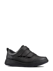 Clarks Black Scape Sky Kids Shoes - Image 4 of 8