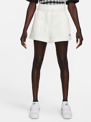 Nike Sail Sportswear Phoenix Fleece High-Waisted Loose Shorts - Image 1 of 7