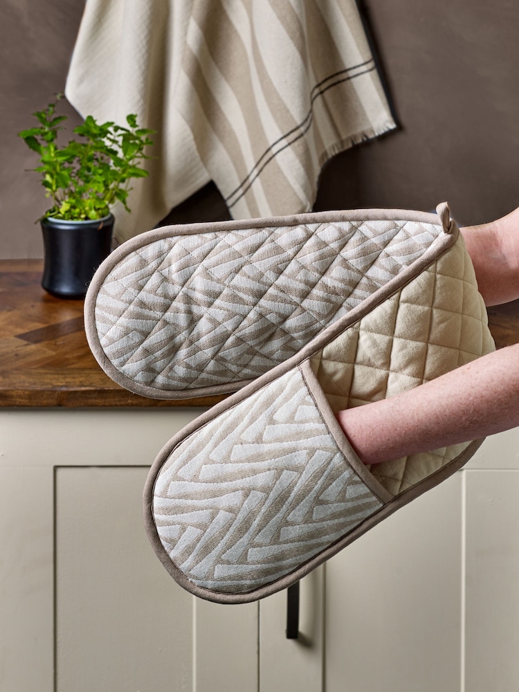 Natural Oven Gloves - Image 1 of 3