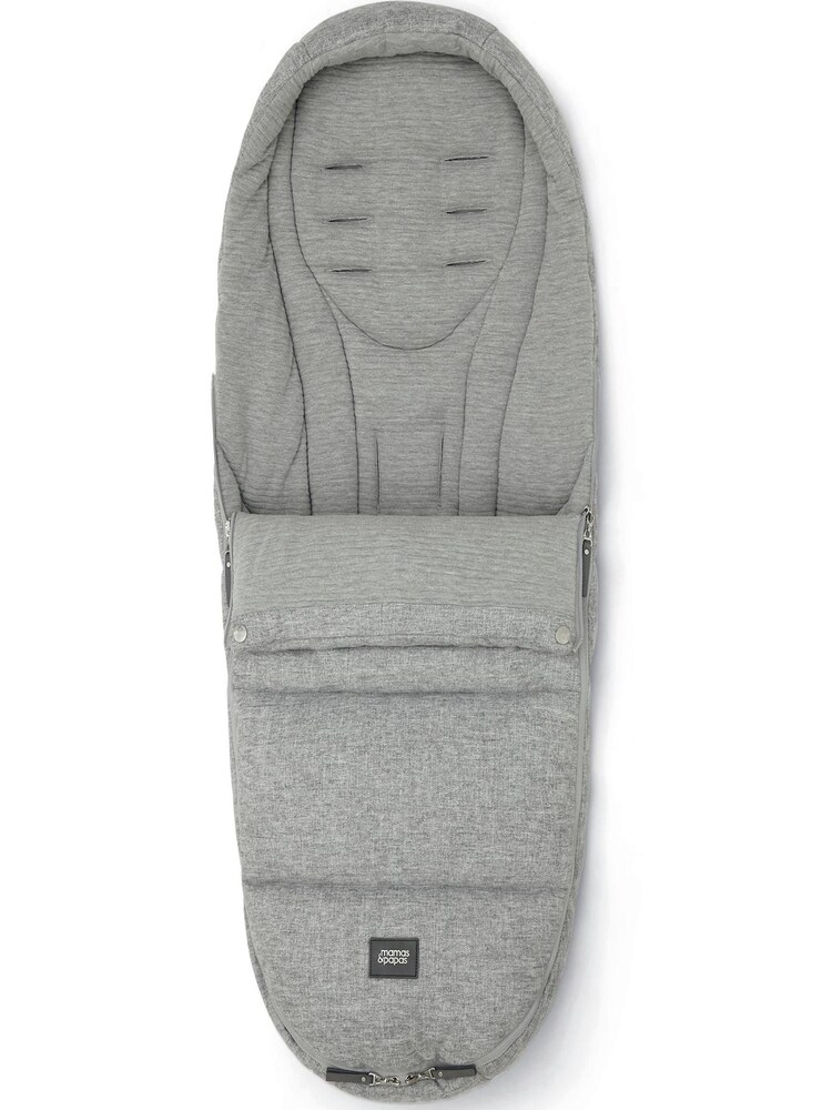 Mamas & Papas Grey Cold Weather Skyline Grey Footmuff - Image 1 of 1