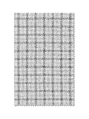 Grey Brushed Mini Check Roman Blind - Image 6 of 6