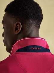 Joules Woody Bright Pink Cotton Pique Polo Shirt - Image 5 of 7