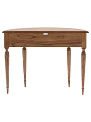 Gallery Home Natural Kami Demi Lune Table - Image 6 of 9