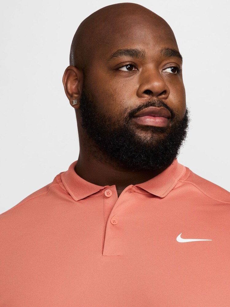 Nike Orange Dri-FIT Victory Golf Polo Shirt - Image 4 of 4