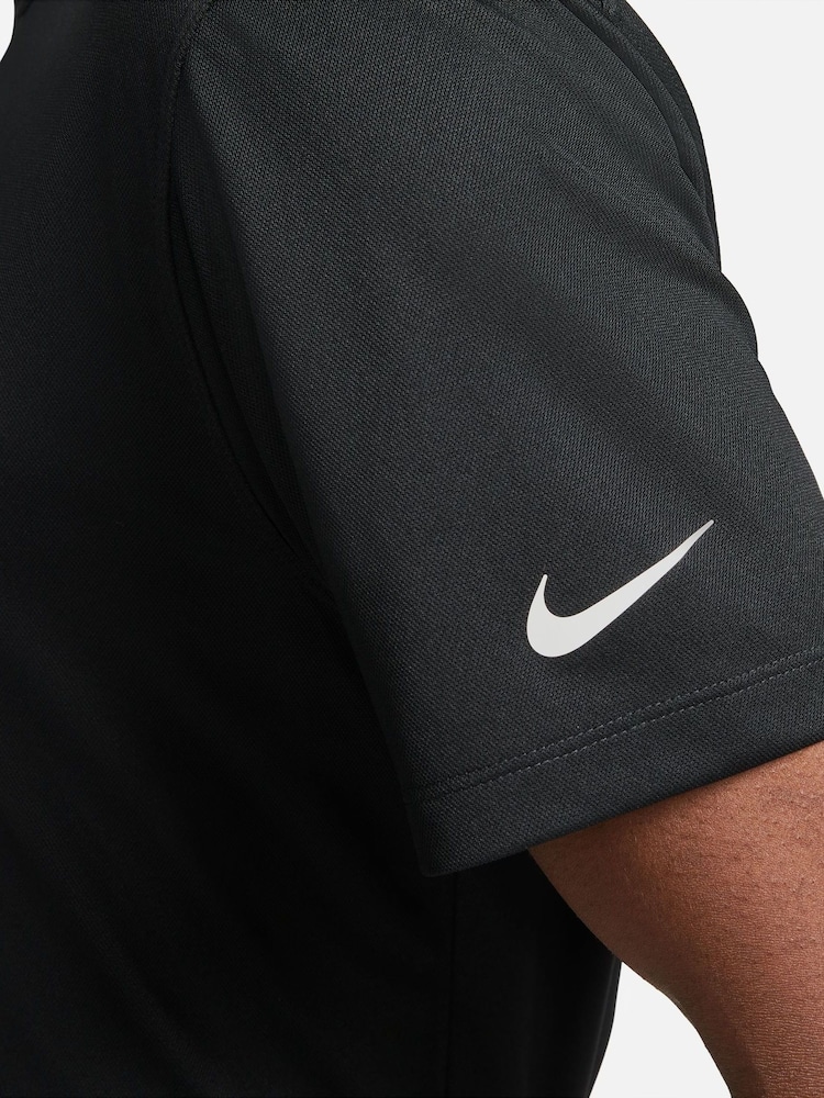 Nike Black Dri-FIT Victory Golf Polo Shirt - Image 10 of 10