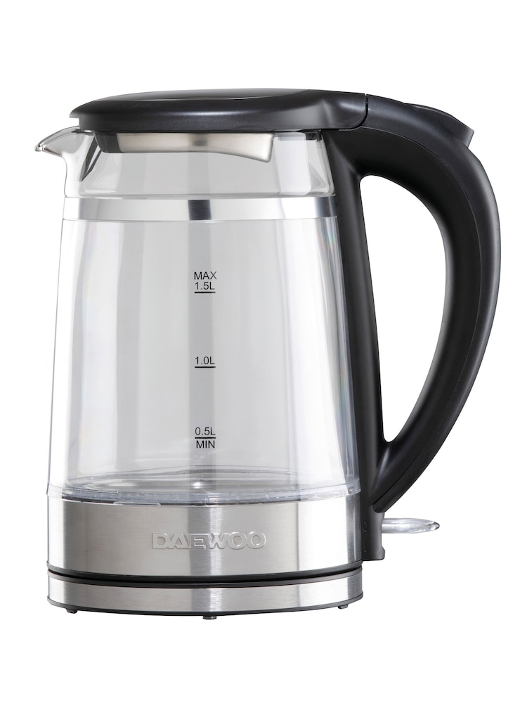 Daewoo Clear Cool Touch 3KW 1.5L Glass Kettle - Image 3 of 3