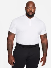 Nike White Dri-FIT Victory Golf Polo Shirt - Image 4 of 9