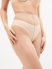 Nude 20 Denier Sheer Gloss Tights 3 Pack - Image 1 of 4
