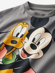 Grau - Kurzärmliges Mickey-T-Shirt aus 100 % Baumwolle (6 Monate -8 Jahre) - Bild 3 von 3