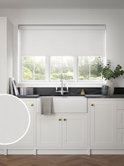 Ivory Cream Lowry Made to Measure Blackout Roller Blind - Image 1 of 6