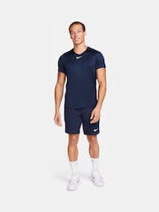 Nike Navy Court Advantage Tennis Shorts - Image 4 of 7