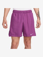 Nike Pink Court Victory 7" Tennis Shorts - Image 1 of 4