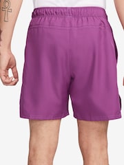 Nike Pink Court Victory 7" Tennis Shorts - Image 2 of 4