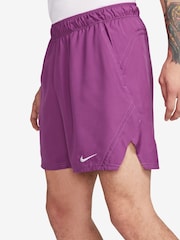Nike Pink Court Victory 7" Tennis Shorts - Image 3 of 4