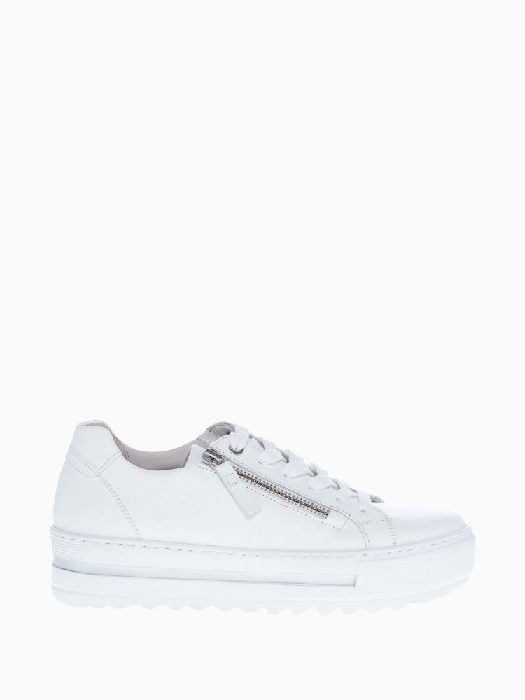 Gabor Wide Fit Heather Suede Trainers - Image 1 of 5