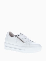 Gabor Wide Fit Heather Suede Trainers - Image 3 of 5