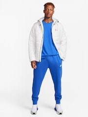 Nike Blue/White Club Joggers - Image 7 of 14
