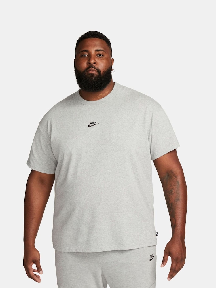 Nike Grey Sportswear Premium Essentials T-Shirt - Image 1 of 5