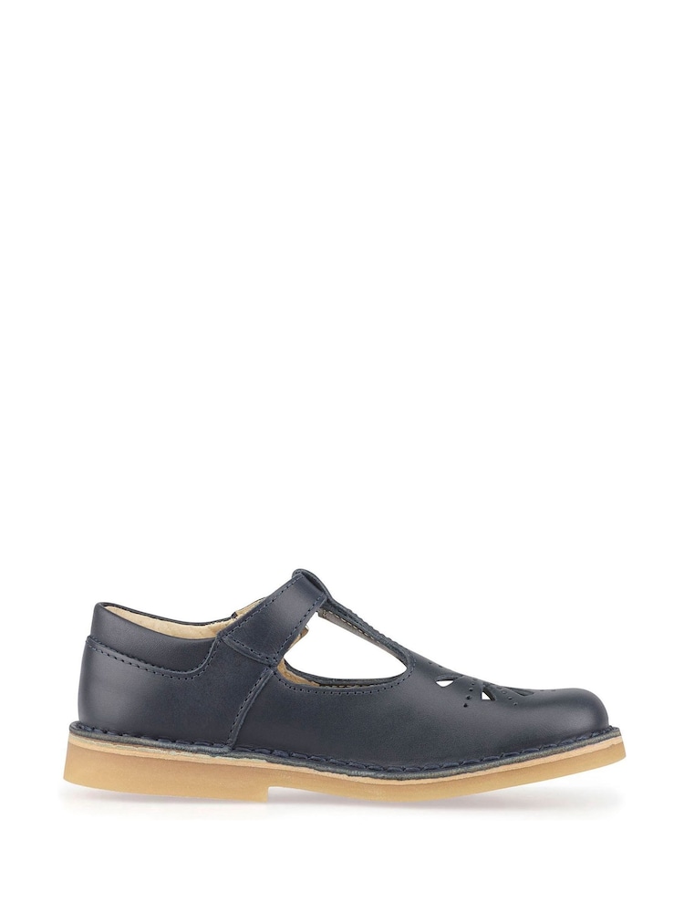 Start-Rite Lottie Leather Classic T-Bar Buckle Shoes - Image 2 of 6