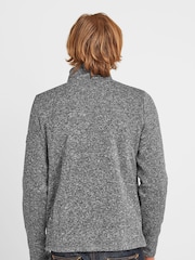 Tog 24 Grey Sedman Knitlook Fleece Jacket - Image 2 of 4