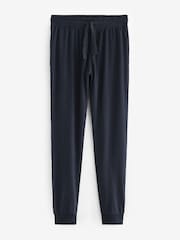 Bleu/Gris - Ourlets resserrés - Lot de 2 pyjamas à poignets - Image 4 of 6