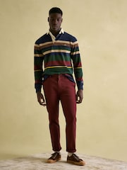 Joules Onside Multi Striped Rugby Shirt - Image 3 of 7