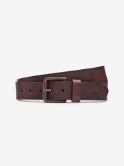 Brown Italian Leather Belt - Image 2 of 3