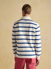 Joules Rugby Club Cream & Blue Shirt - Image 2 of 8