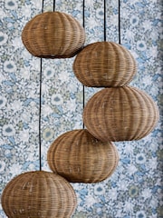 Clarke and Clarke Natural Arya Cluster Ceiling Light - Image 2 of 4