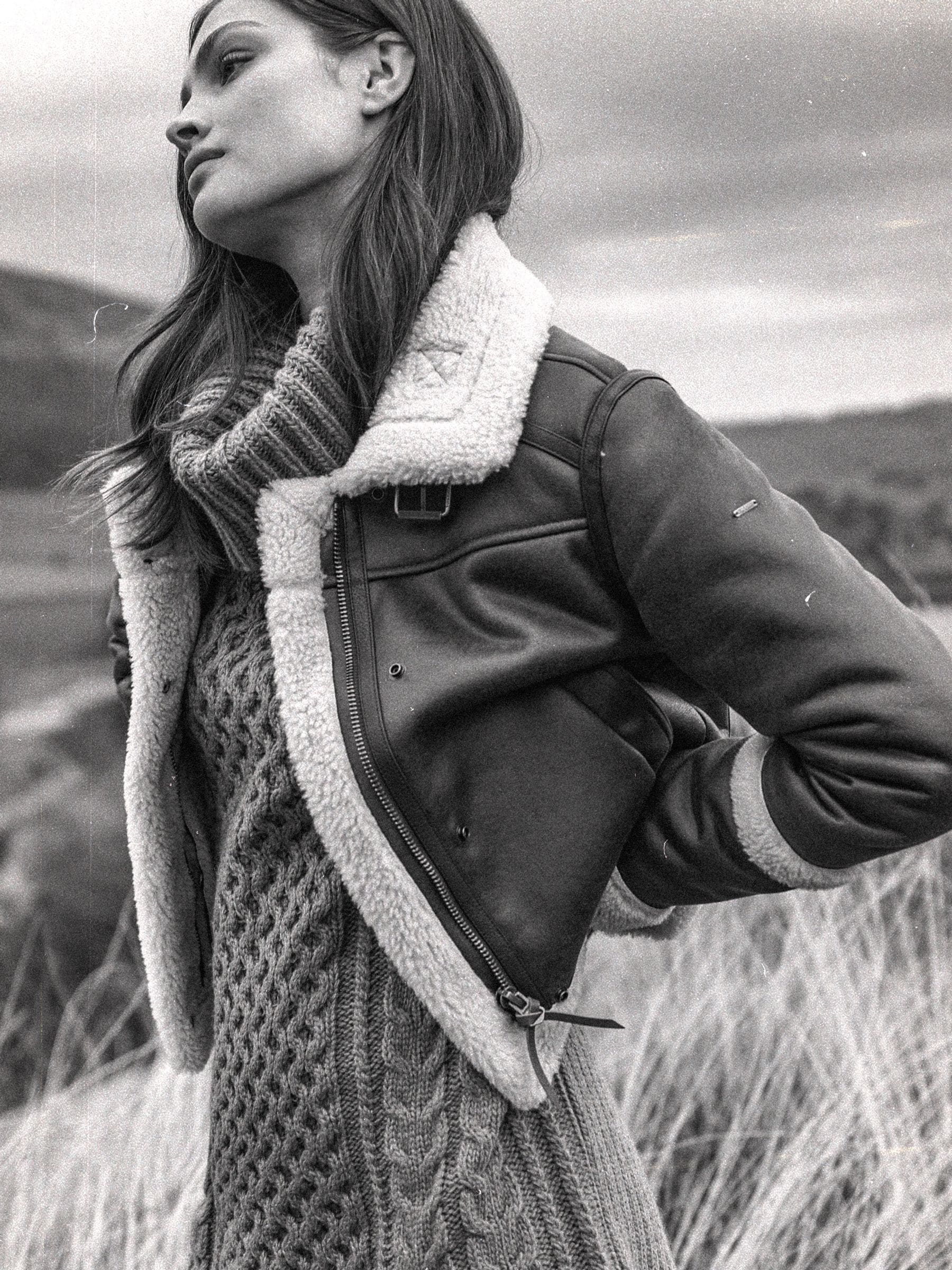 Superdry shearling jacket online