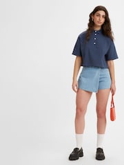 Levi's® Blue 100% Cotton Denim Skort - Image 6 of 14