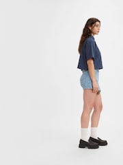 Levi's® Blue 100% Cotton Denim Skort - Image 8 of 14