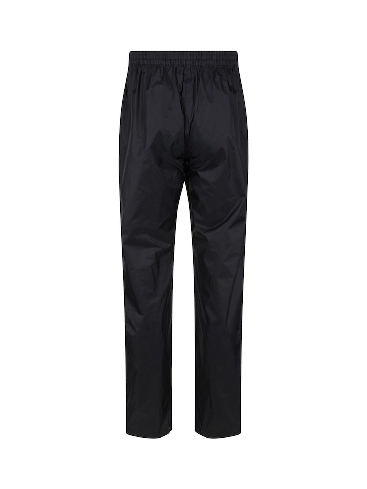 Regatta Black Pack it Waterproof Over Trousers - Image 5 of 5