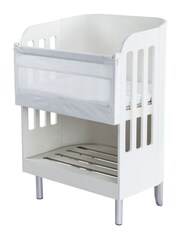Gaia Baby White Serena Complete Sleep And Co Sleep Cot - Image 3 of 7