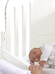 Gaia Baby White Serena Complete Sleep And Co Sleep Cot - Image 7 of 7