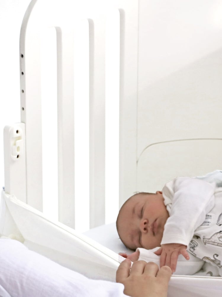 Gaia Baby White Serena Complete Sleep And Co Sleep Cot - Image 7 of 7