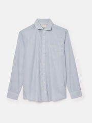 Joules Navy Stripe Cotton Shirt - Image 8 of 10