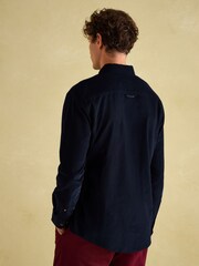 Joules Miller Navy Blue Corduroy Shirt - Image 4 of 9