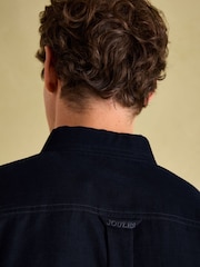 Joules Miller Navy Blue Corduroy Shirt - Image 8 of 9