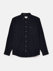 Joules Miller Navy Blue Corduroy Shirt - Image 9 of 9