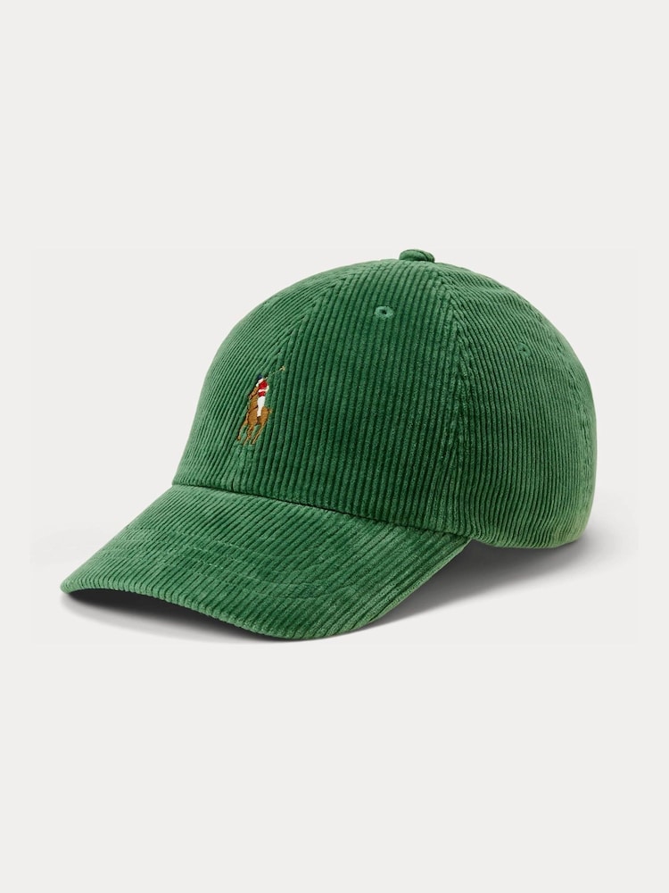 Polo Ralph Lauren Green Corduroy Classic Cap - Image 1 of 3 Polo Ralph Lauren Green Corduroy Classic Cap - Image 1 of 3